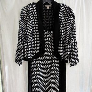 Dress Barn dress with jacket, size 22